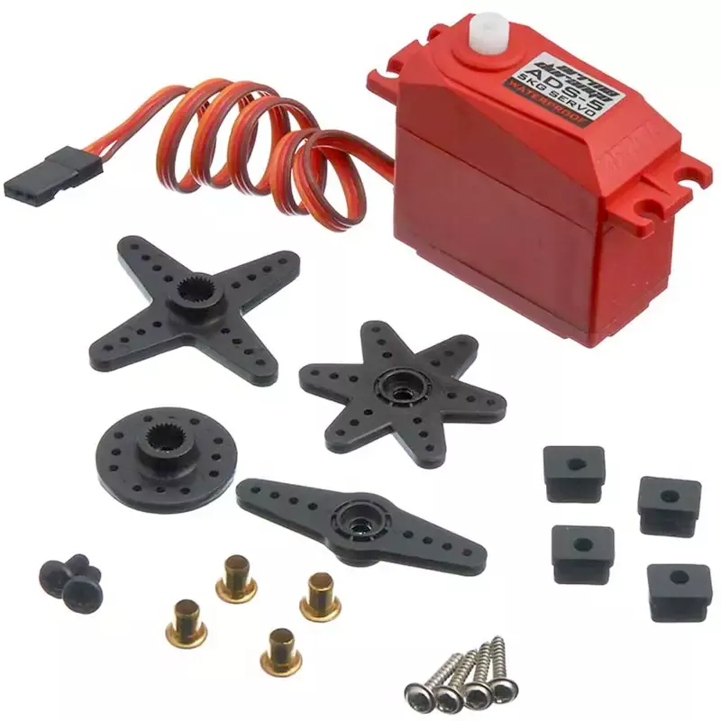 ADS-5 V2 4.5kg Waterproof Servo Red: ARAM1011