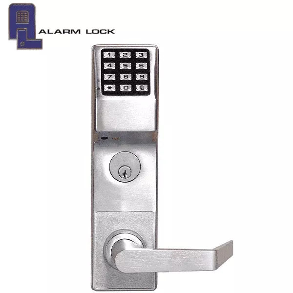 Alarm Lock Trilogy - DL6500CRL - Digital Classroom Mortise Lever Lock w/ Audit Trail - Networx - Left-handed/Reversible - 26D - Satin Chrome