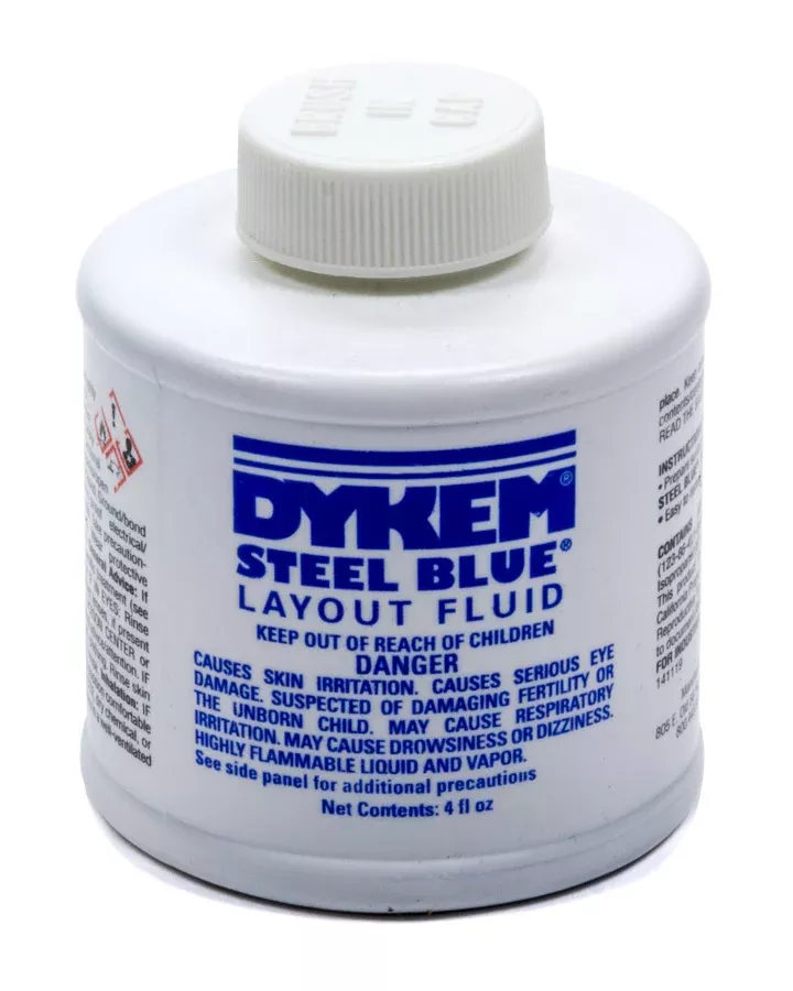 Allstar Performance - Dykem Layout Fluid 4oz Brush in Cap
