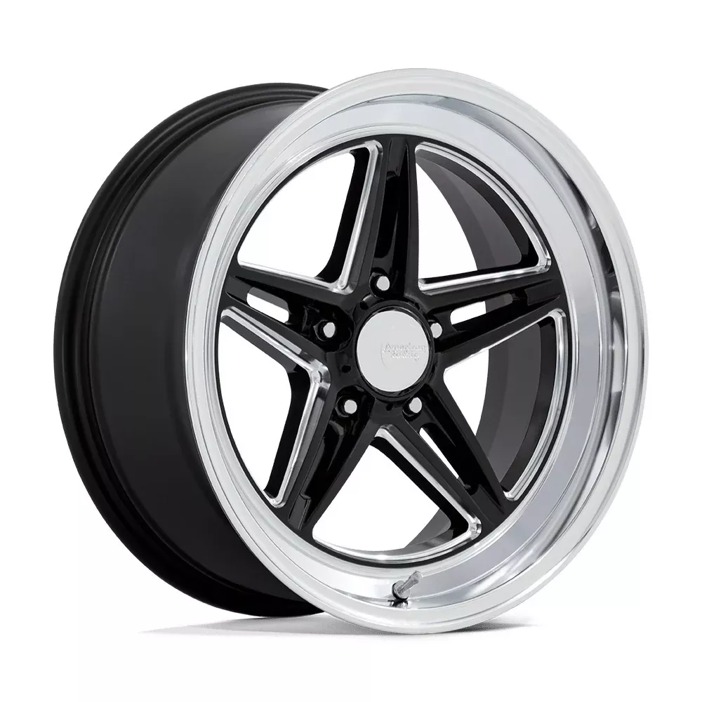 American Racing - 18x10 Goove Wheel 5x4.75 Bolt Circle Gloss Black