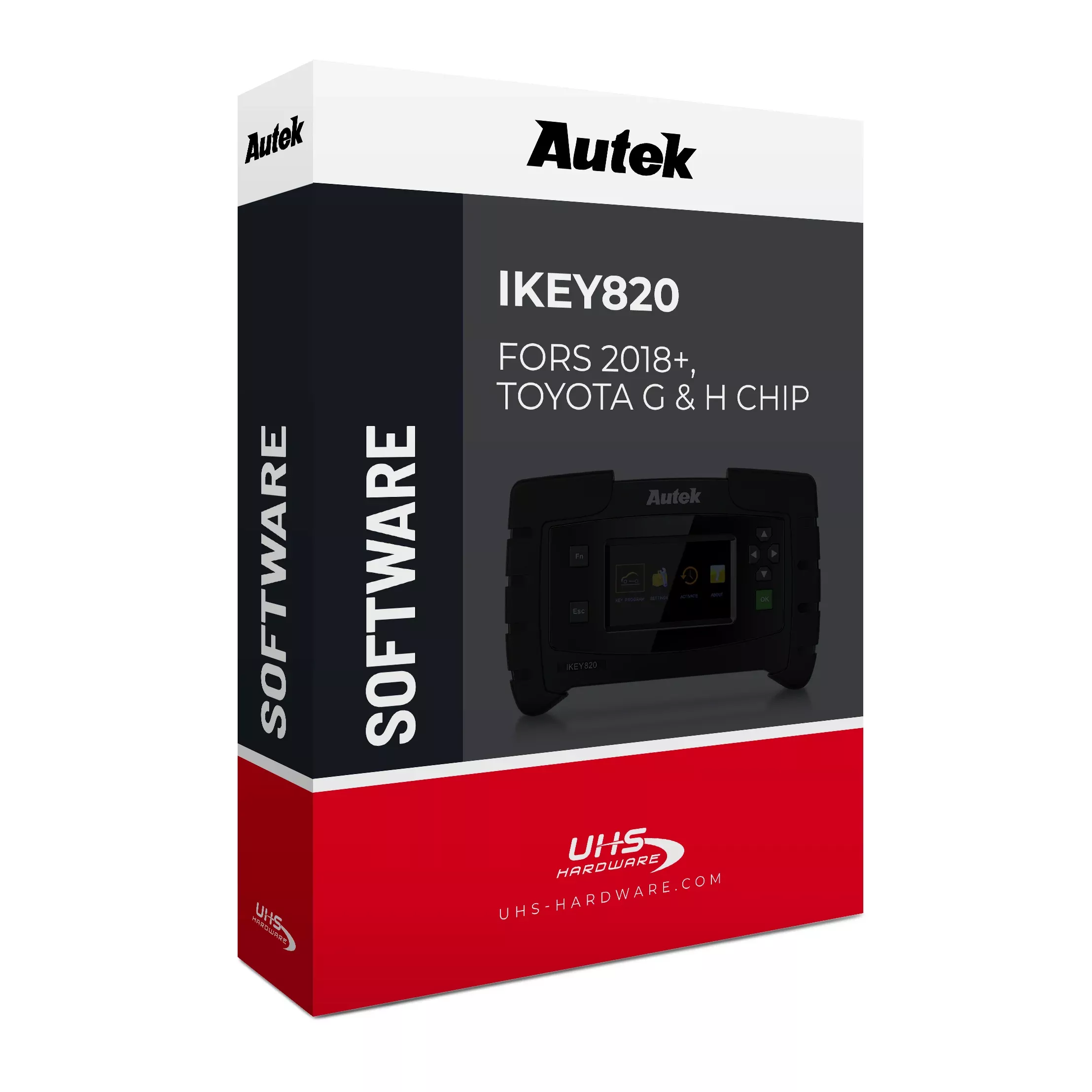Autek - IKEY820 - Ford 2018+& Toyota G / H ChipSoftware
