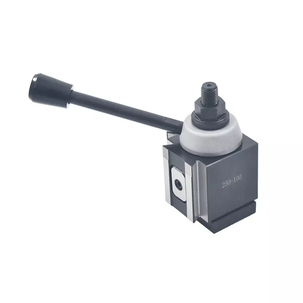 AXA 250-100 Size Piston Tool Post Up To 12" Swing Lathe Quick Change Holder