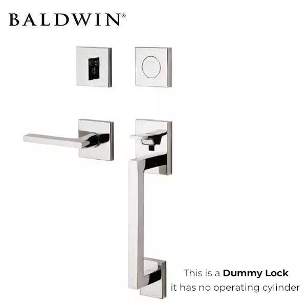 Baldwin Estate - 85390.RFD - Minneapolis Sectional Handleset - Full Dummy - 150 - Satin Nickel - Grade 2 - RH