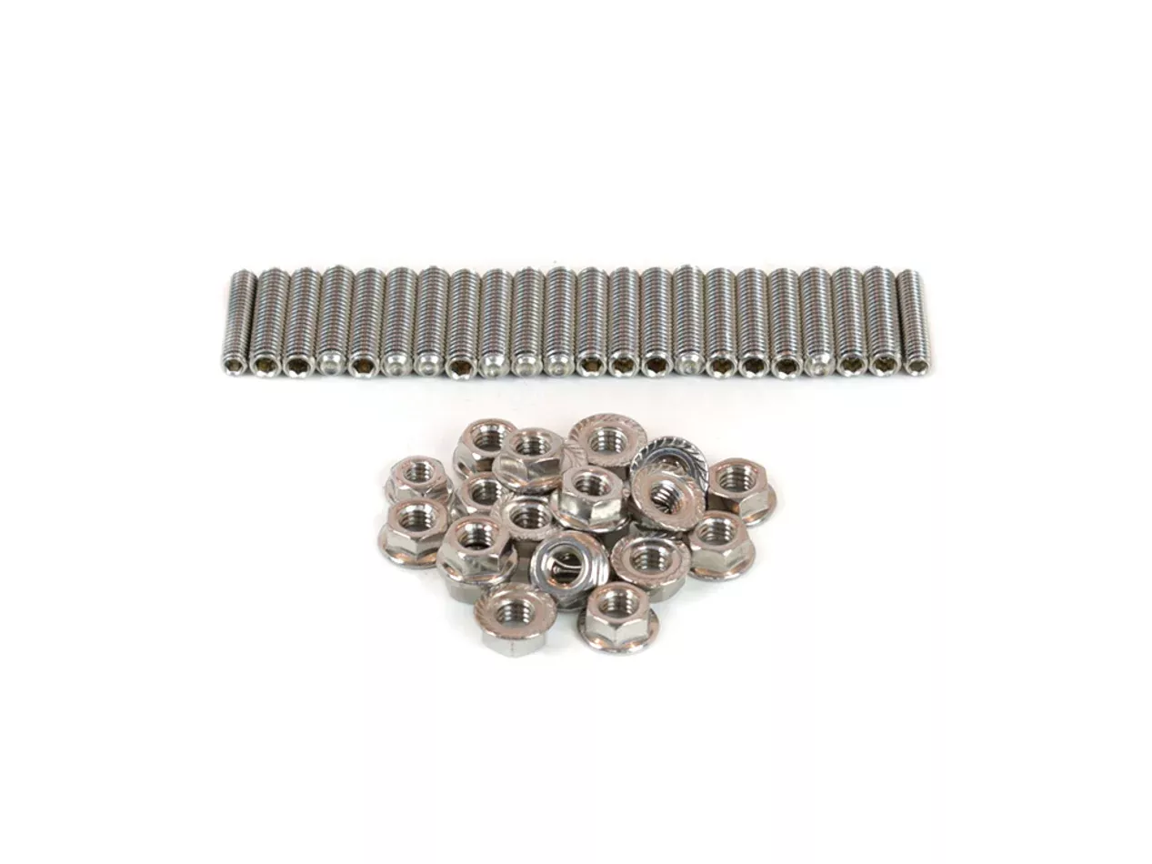 BBC Oil Pan Stud Kit Stainless 6pt