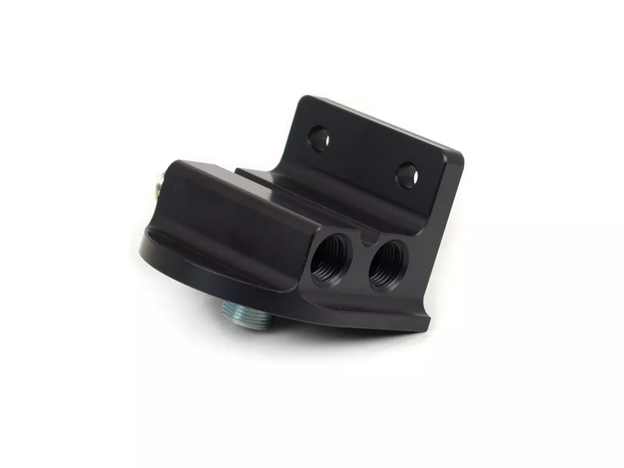 Billet Alm Remote Oil Filter Mount 22mm Thread