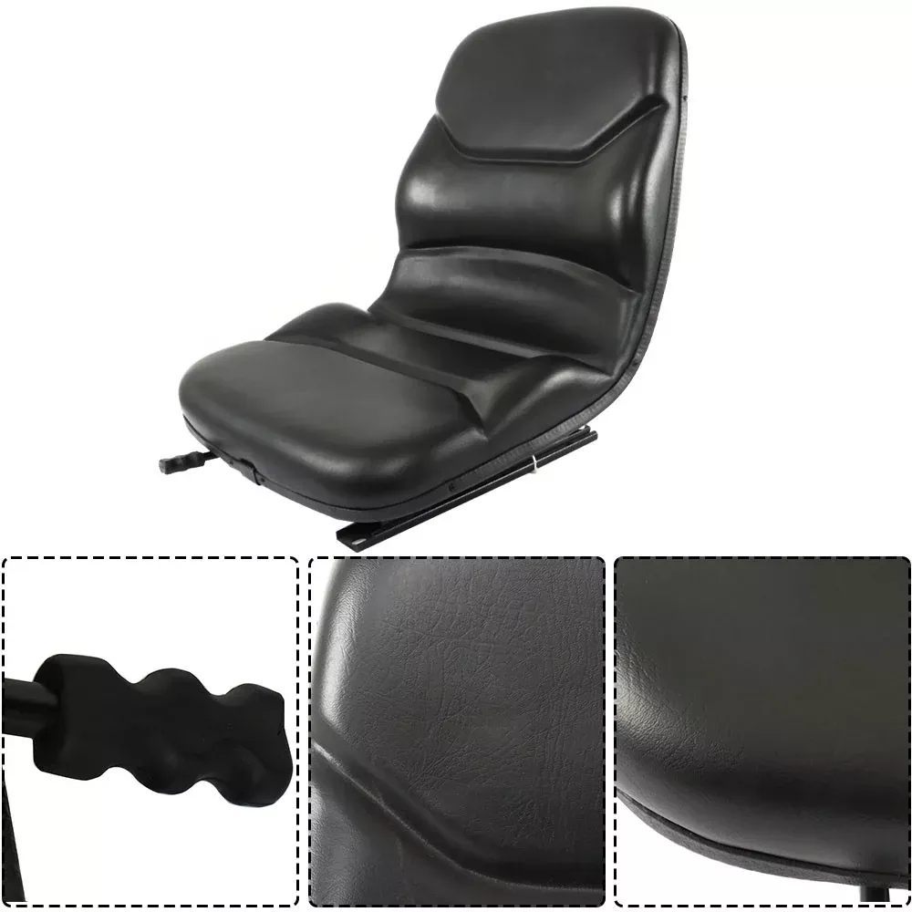 Black Seat For Case Backhoe Loader 580E 580D 580L 580M 580CSkid Steer Loader