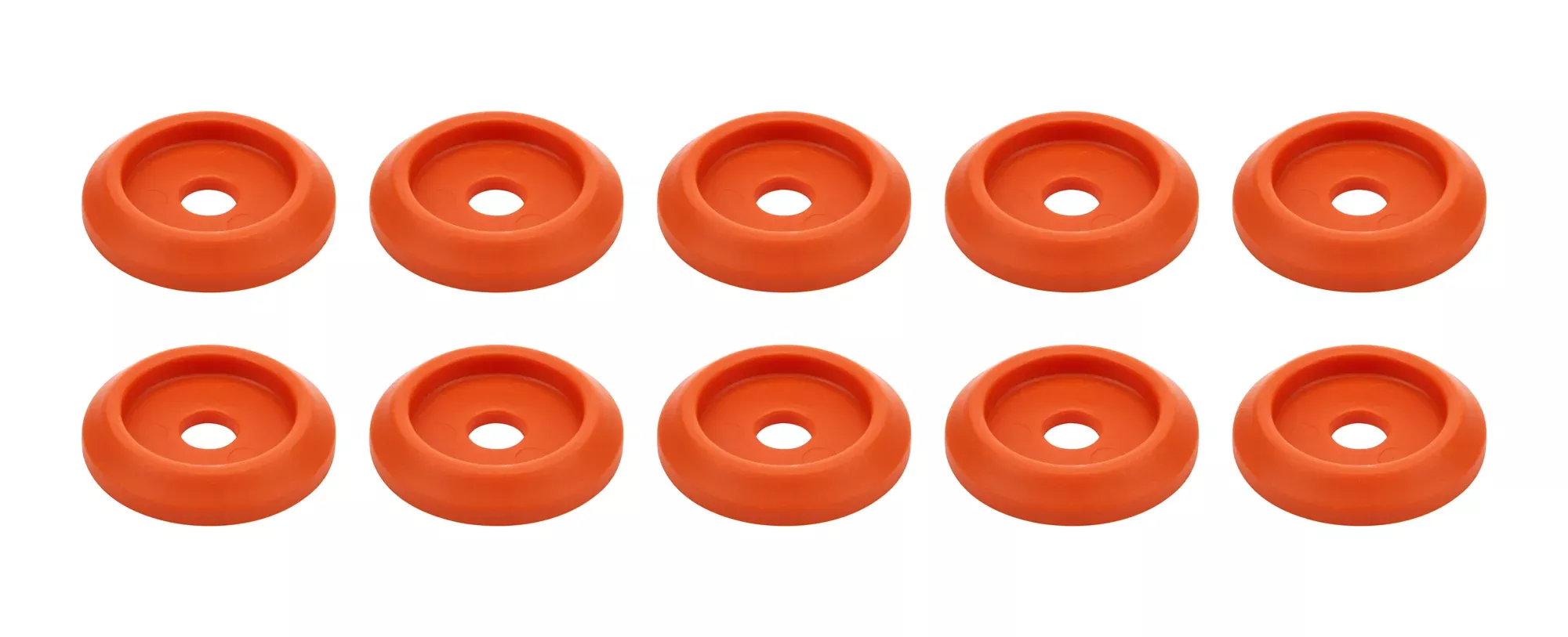 Body Bolt Washer Plastic Orange 10pk