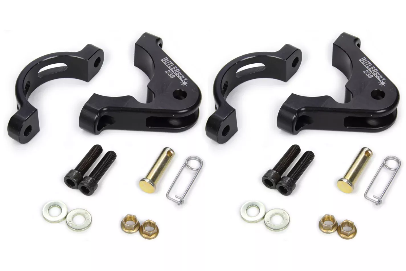 Butler Built - 2-3/8 Axle Tether Clamps Only Pair