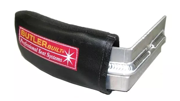 Butler Built - Head Support LH 4in Black w/ Support Rod