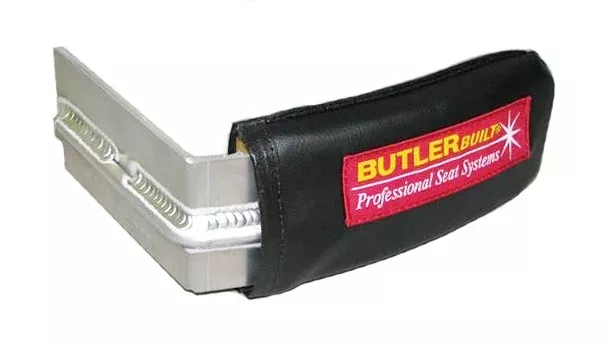 Butler Built - Head Support RH 4in Black w/ Support Rod