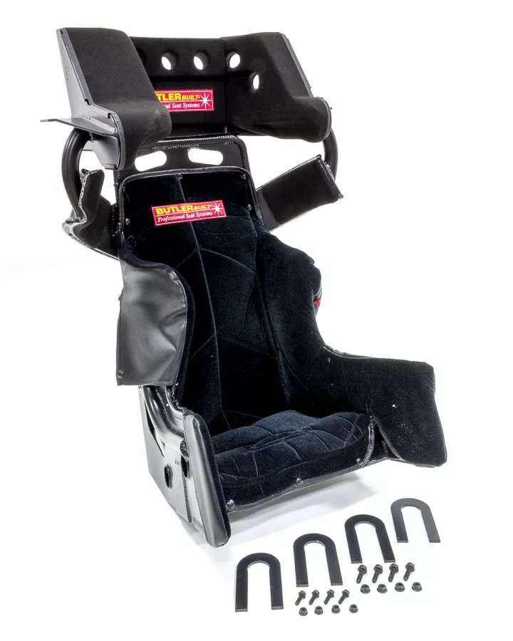 Butler Built - Seat 15-1/2in Sprint Adv Slide Job Flat Black