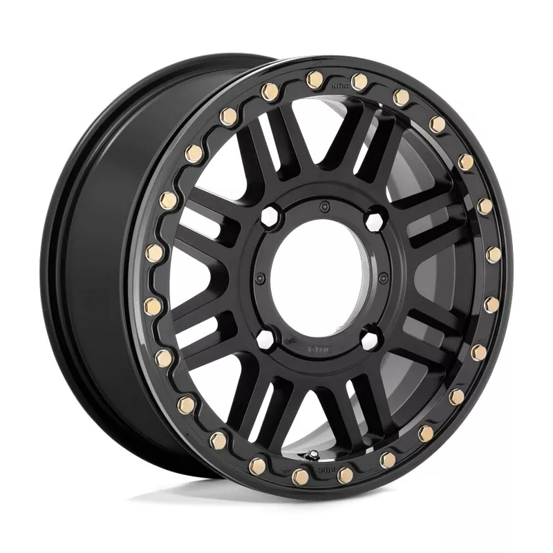 CAGE UTV BL 15X6 4X137 S-BLK BLK-RG +38