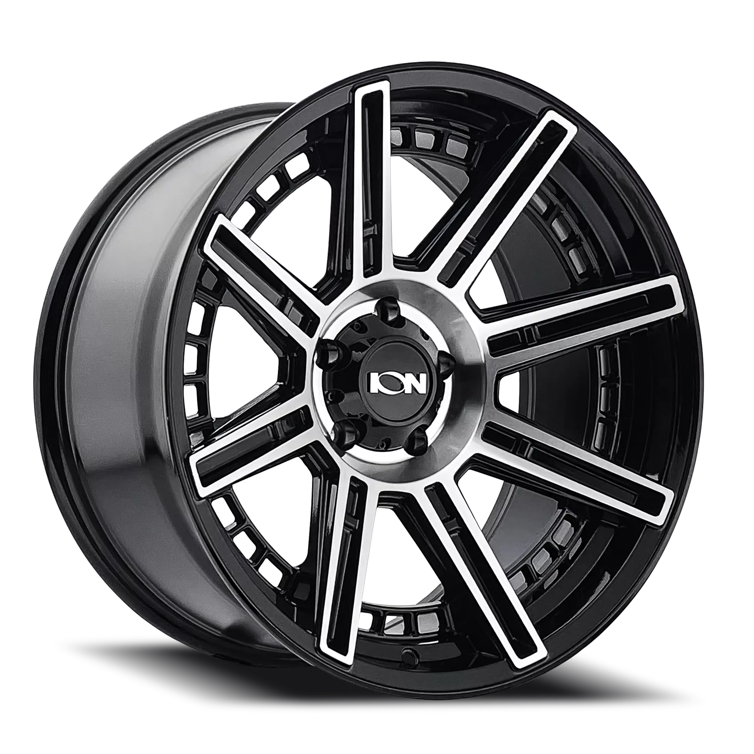 Cast Aluminum Wheels 149 BM 20×9 Machined Black 5 On 127 Bolt Pattern -12 Offset ION Wheels