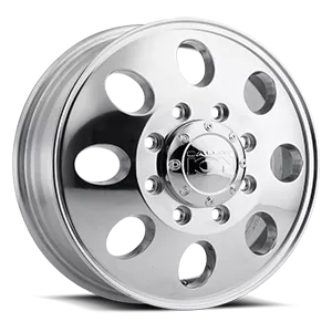 Cast Aluminum Wheels 167 PO 17×6.5 Polished 8 On 165.1 Bolt Pattern -142 Offset ION Wheels