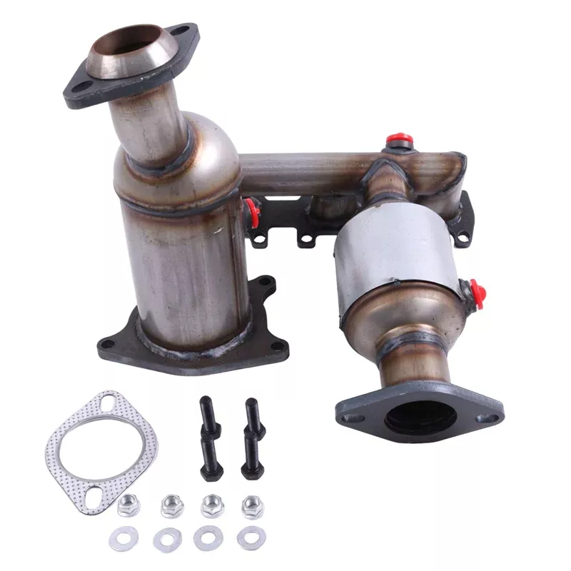 Catalytic Converter Set PE16719-20X for Ford Edge 3.5L 3.7L 2011 -2014 Bank 1 and 2 Non Turbo Only