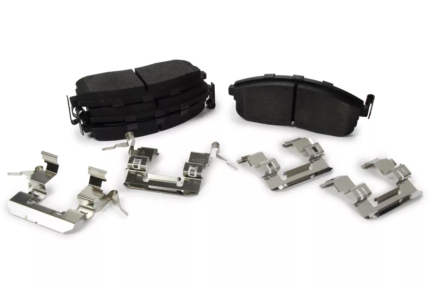Centric Parts - Posi-Quiet Semi-Metallic Brake Pads with Hardwar