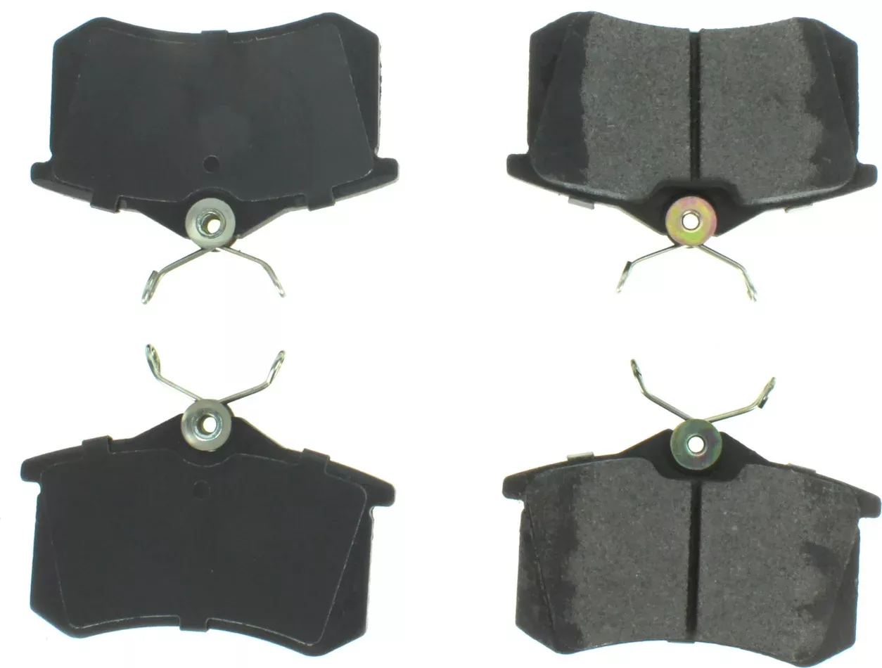Centric Parts - Premium Semi-Metallic Br ake Pads with Shims and