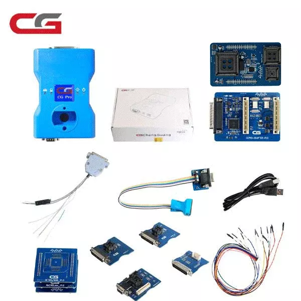 CGDI - CG Pro 9S12 - Freescale Programmer -All Adapters - BMW - Mercedes - Land Rover - Porsche - Full Version
