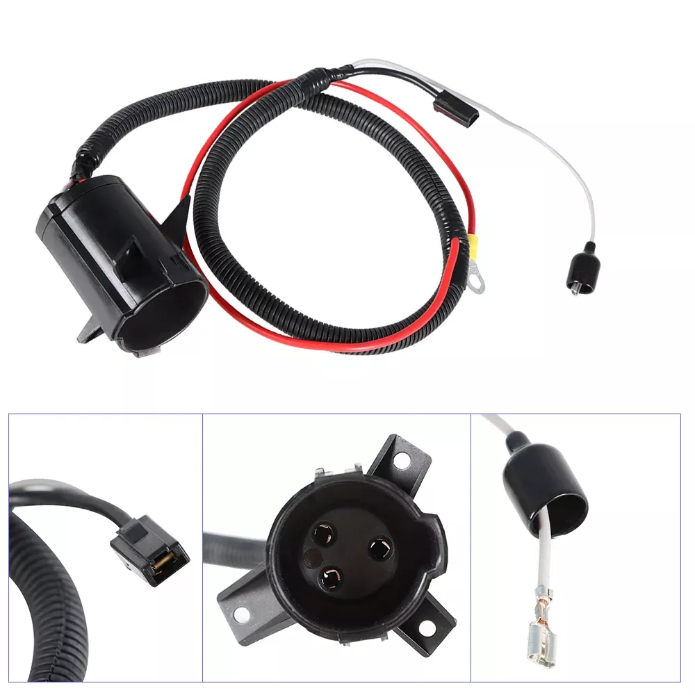 For Club Car Precedent Electric Carts 2004+ DC Charger Receptacle 48V 103375501