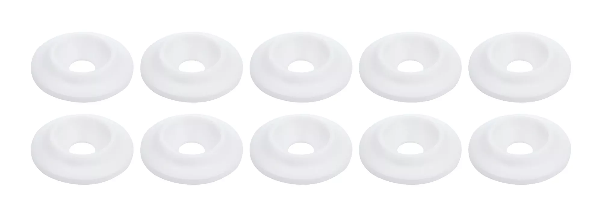 Countersunk Washer White 10pk