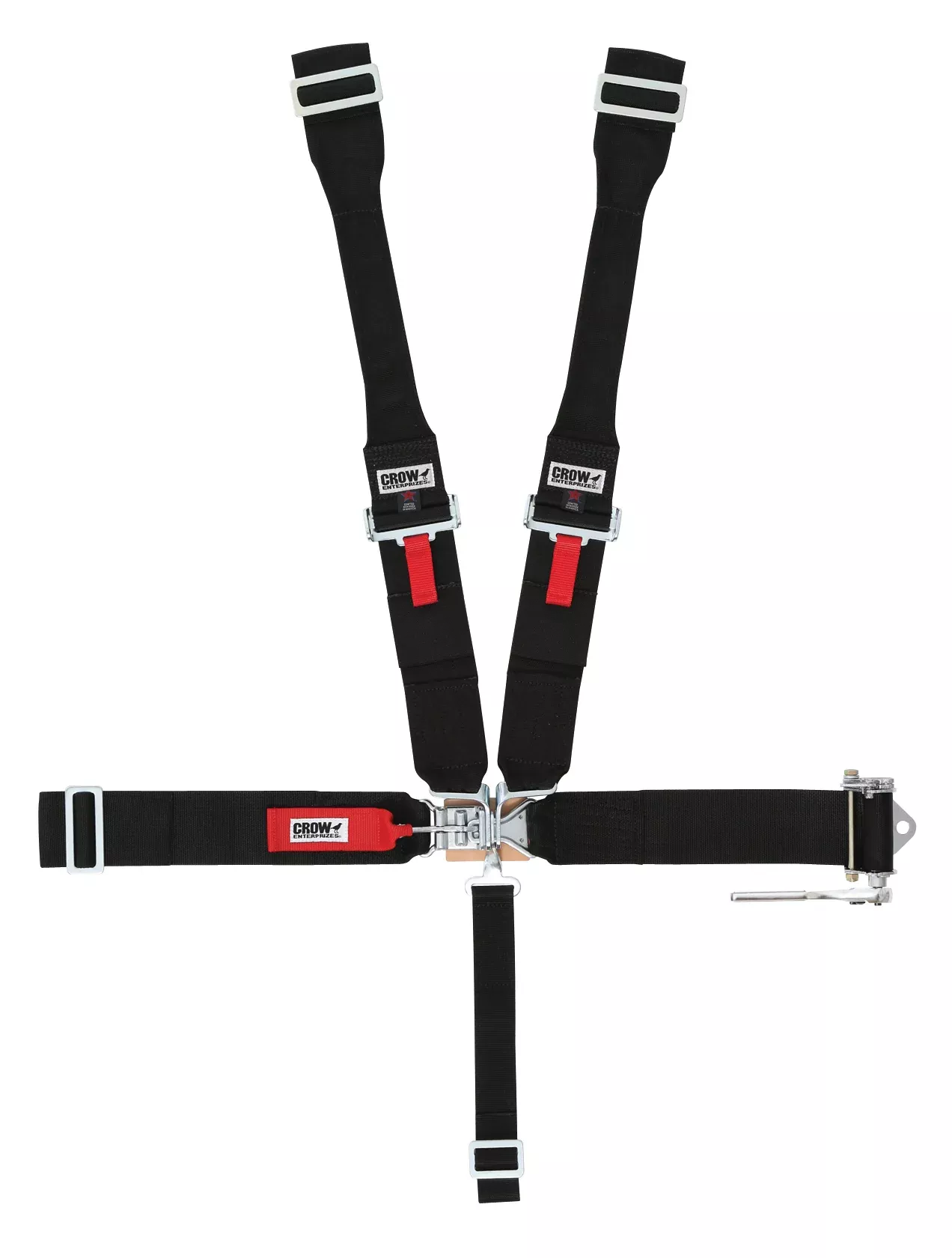 crow safety - 2in Ratchet Sprint Car 5 -Way Restraint. Right si