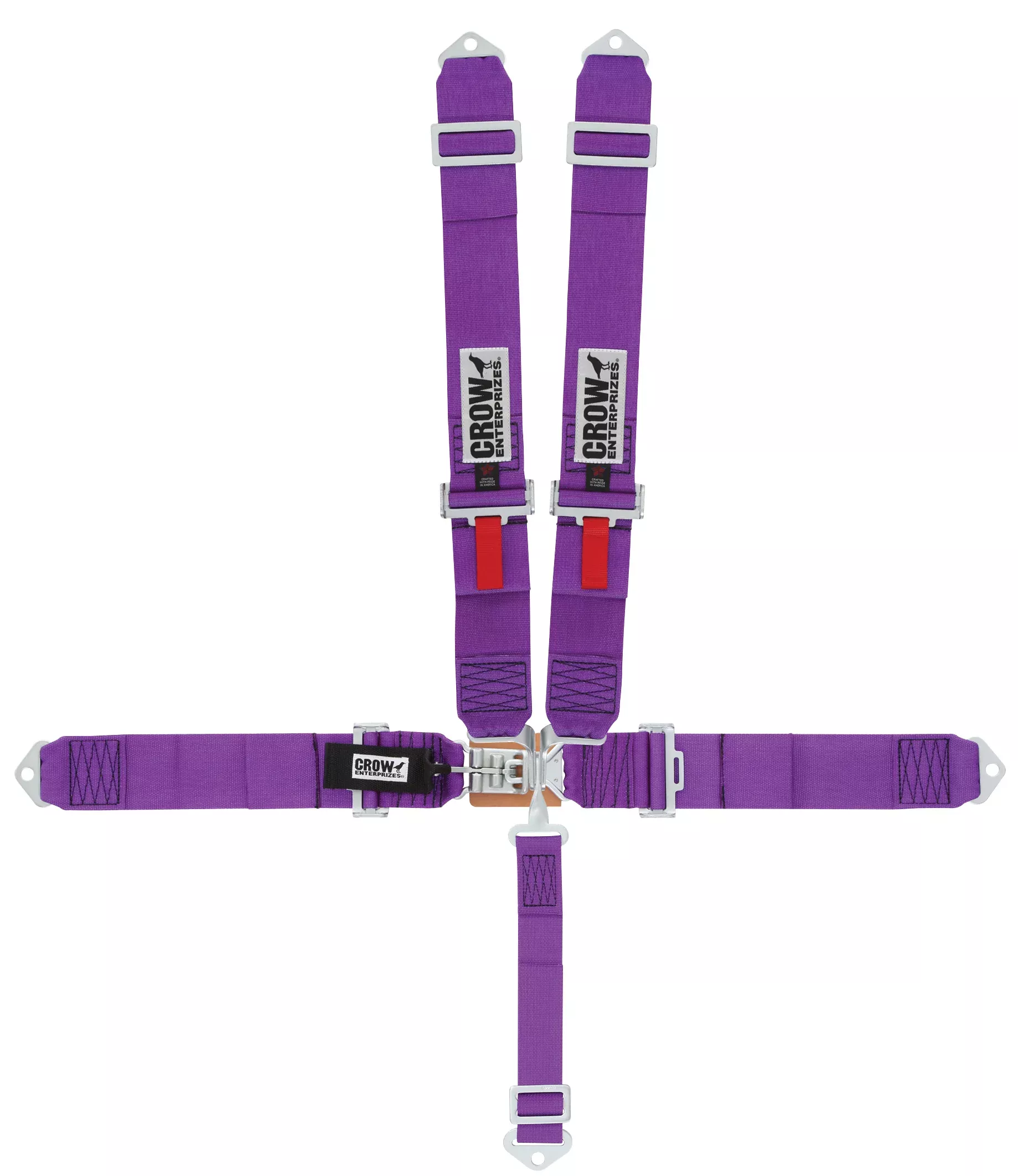 crow safety - 5-Pt Harness Small Latch Purple Bolt In Pull Down