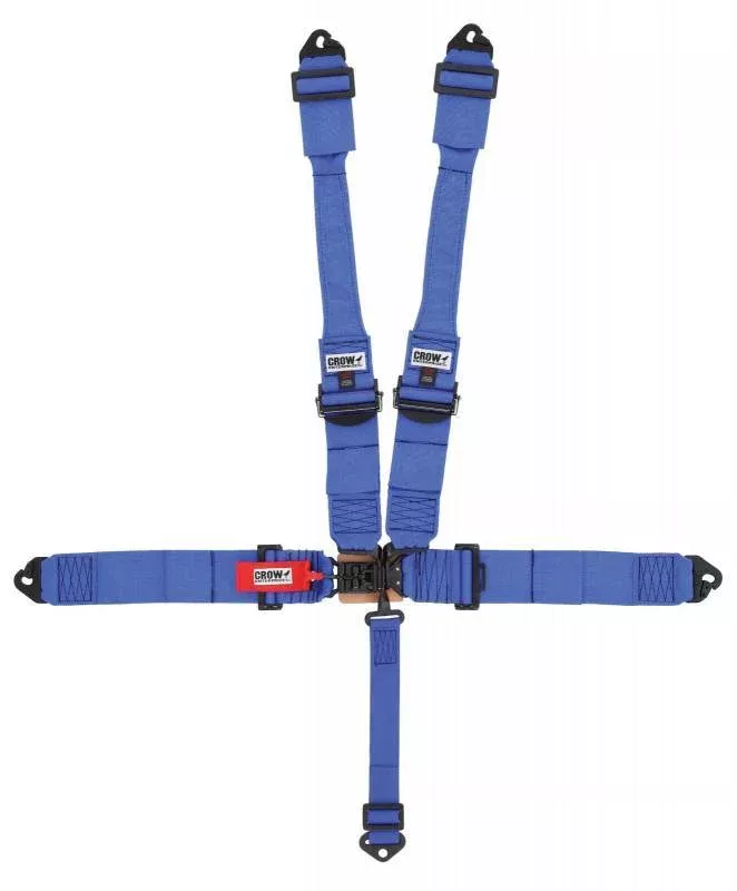 crow safety - 5-Way L&L 52in Lap Belt DB Harness Alum adjuste