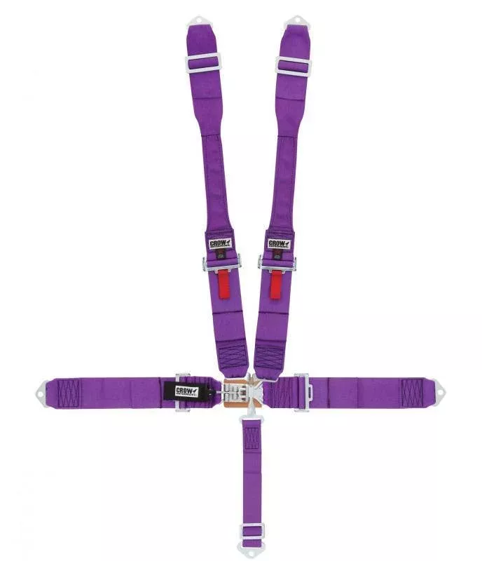 crow safety - 5-Way L&L 52in Lap Belt- Indiv Dog BoneHarness