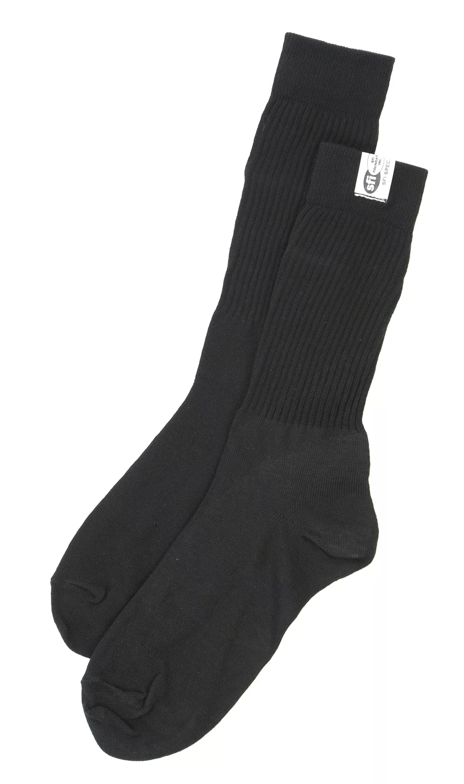 crow safety - Black FR Blend SFI 3.3 Sock LARGE 10-11