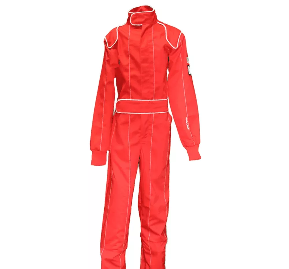 crow safety - Driving Suit Junior Red Proban Small 1-Piece