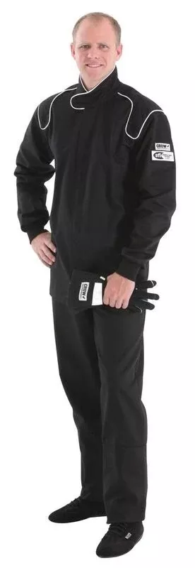 crow safety - Proban Suit XX Large BLA CK SFI-3.2A/1 StyleLeg
