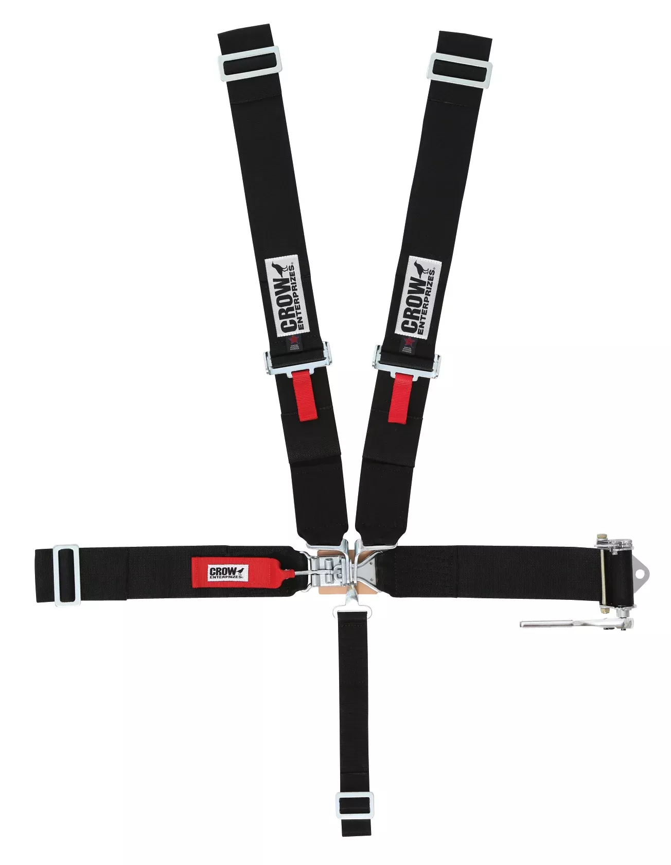 crow safety - Seat Belts Ratchet On Left 3in Belts All Wrap