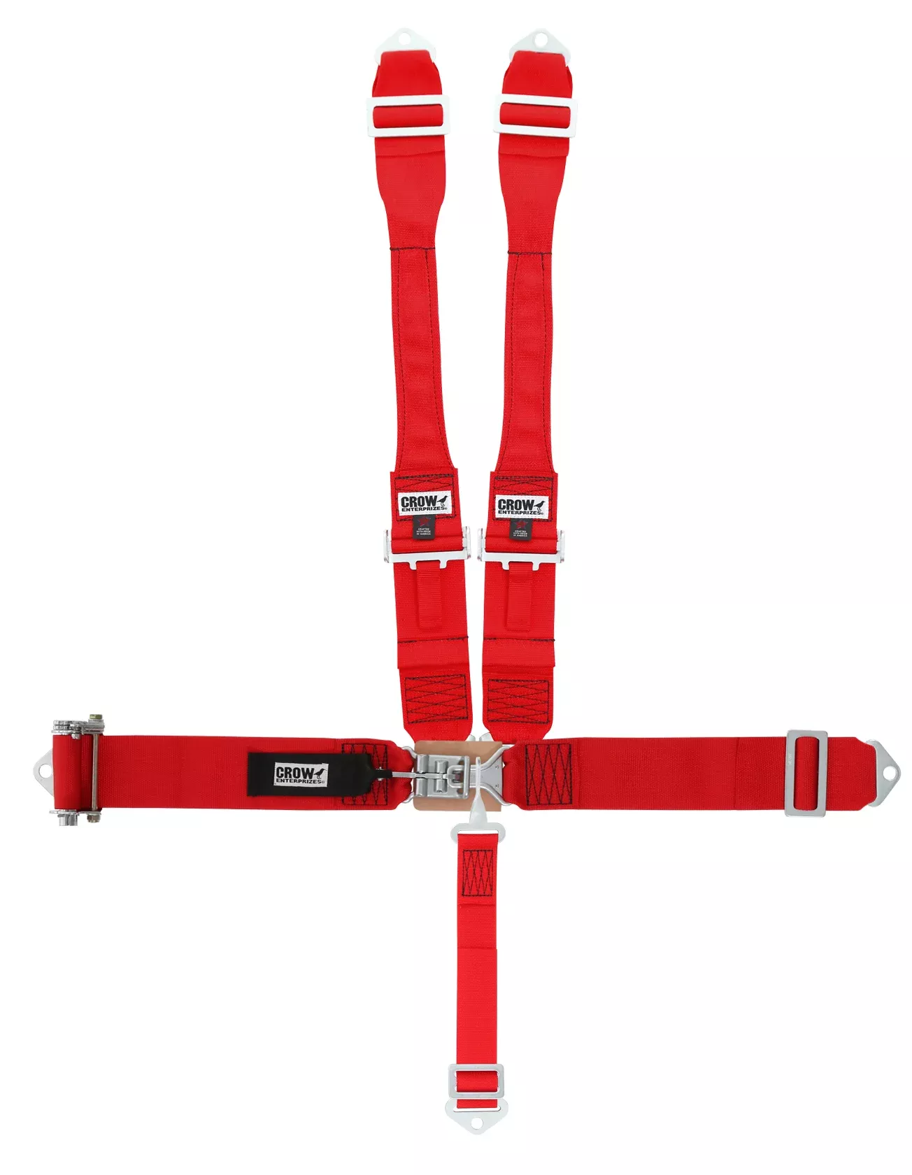 crow safety - Seat Belts Ratchet On Right For Hans 3in