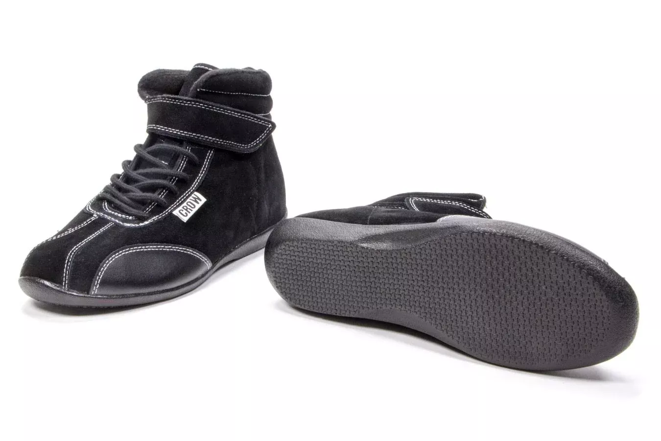 crow safety - Shoe Mid Top Black Size 5