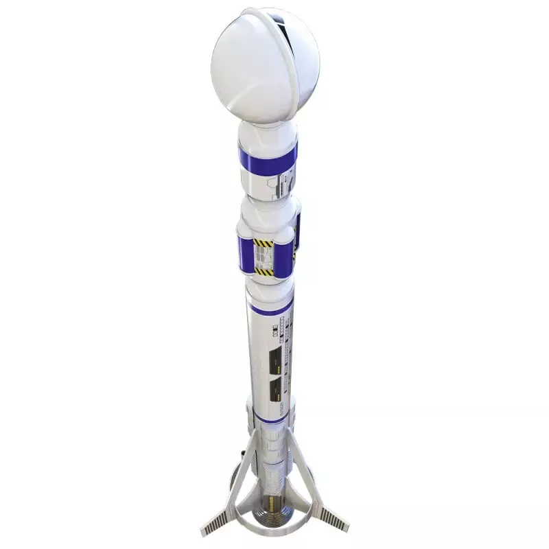 Destination Mars “Mars Longship” Model Rocket Kit: Advanced