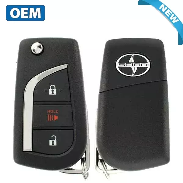 *Discontinued* 2013-2015 Scion XB / 3-Button Flip Key / PN: 89070-12A60 / HYQ12BEA (OEM)