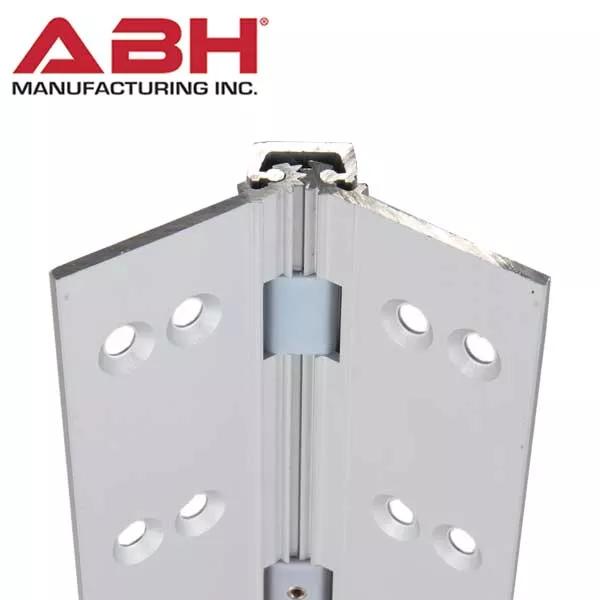 *Discontinued* ABH - A110 - Continuous Gear Hinge w/ EPT Prep - Full Mortise - 83" length - RHR - Clear Aluminum - Grade 1