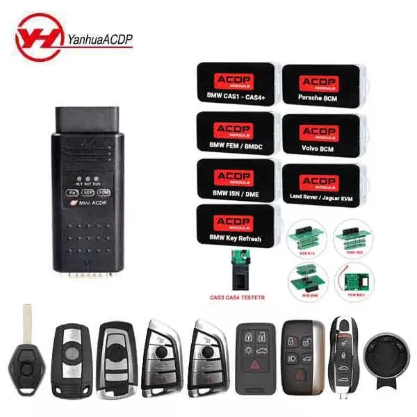 *Discontinued* ACDP PRO w/ Keys - High End Vehicles COMPLETE STARTER KIT - BMW, Porsche, Volvo, Jaguar, Land Rover & More