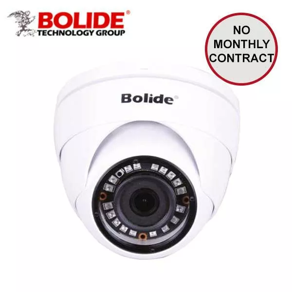 *Discontinued* Bolide - BC1509IROD-28W - HDCVI / 5MP / 2MP / Eyeball Camera / Fixed / 2.8mm Lens / Outdoor / IP66 / 20m IR / 12VDC / White Finish