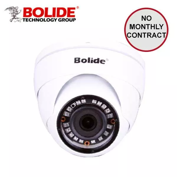 *Discontinued* Bolide - BC1509IRODVA/AHNW - HDCVI / 5MP / 4MP / 2MP / Eyeball Camera / Varifocal / 3.3-12mm Lens / Outdoor / IP66 / 39.6m IR / 12VDC / White Finish