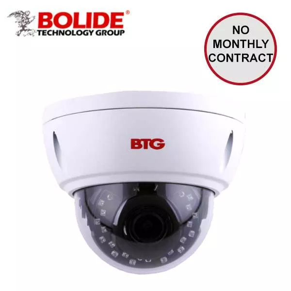 *Discontinued* Bolide - N1509AVAIR - IP / 5MP / Dome Camera / Varifocal / 2.8-12mm Lens / Vandal Proof / Outdoor / IP66 / 35m IR / 12VDC POE / Off-White