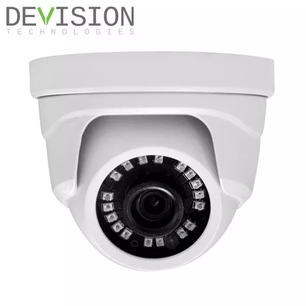 *Discontinued* Devision / HDCVI / 4MP / Eyeball Camera / Fixed / 4mm Lens / Outdoor / WDR / IP66 / 30m IR / Starlight / DVA-C440