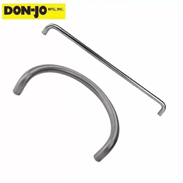 *Discontinued* Don-Jo - 1170147 - "C" Pull/Push Bar Set - 630 - Stainless Steel