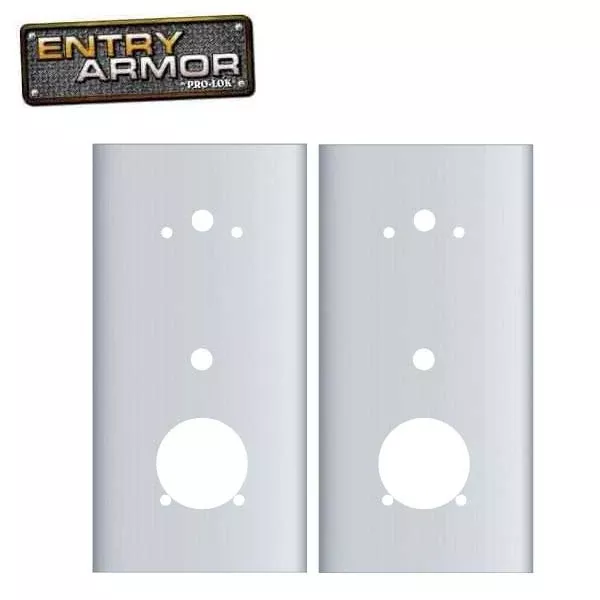 *Discontinued* Entry Armor - Mortise Flat Plates for Kaba E-Plex 5000 - Set Of 2