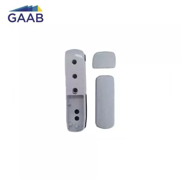 *Discontinued* GAAB - T371-04 - Rim Panic Exit Device Glass Door Installation Kit For Single Leaf Door - Satin Chrome