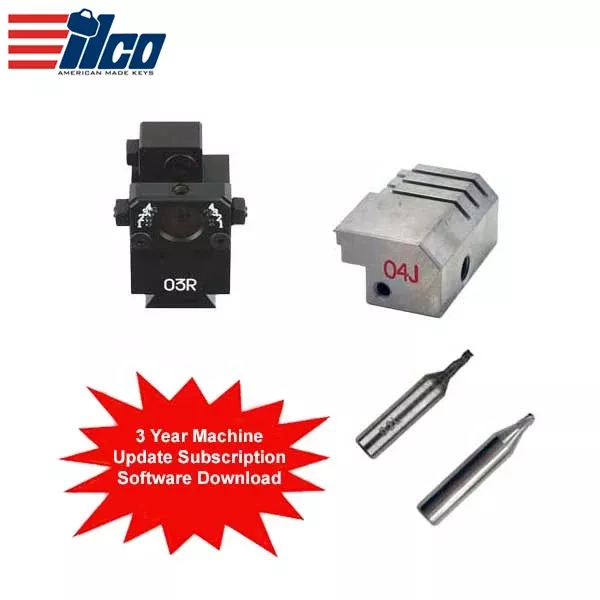 *Discontinued* Ilco - Silca - D751801ZB - Bronze Advantage Accessories & Software Package - For Futura Machines