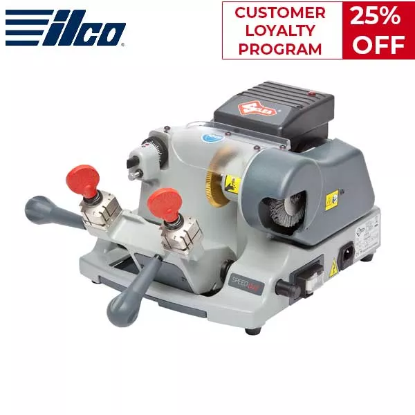 *Discontinued* ILCO - Silca Speed 045 - Manual Edge Cut Key Duplicator - 120V (Loyalty Program)