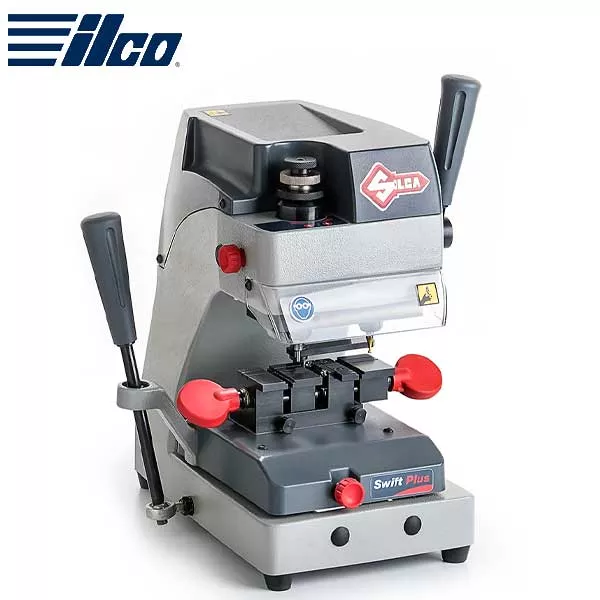 *Discontinued* Ilco - Silca Swift Plus - Mechanical Key Duplicating Cutting Machine for Laser | Dimple | Tubular Keys - 120V