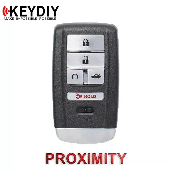 *Discontinued* KEYDIY Honda Style 5-Button Universal Smart Key w/ Proximity Function (KD-ZB14-5)