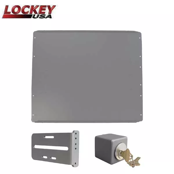*Discontinued* Lockey - PS50S - Standard Panic Shield Safety Kit - With Keyed Gate Box - Black (ARCHIVE)